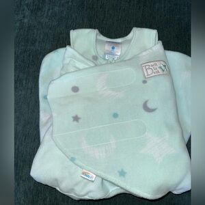 Halo Pastel Green Sleep Sack with Stars and Moons